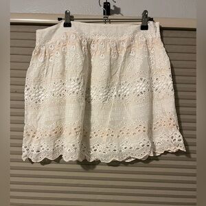 LoveShackFancy skirt size 10 nwt